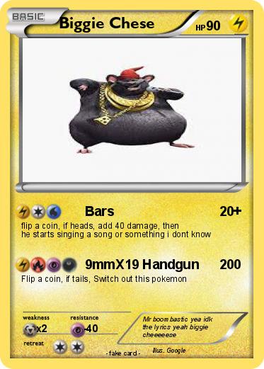 Pokemon Biggie Chese