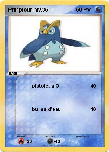 Pokemon Prinplouf niv.36