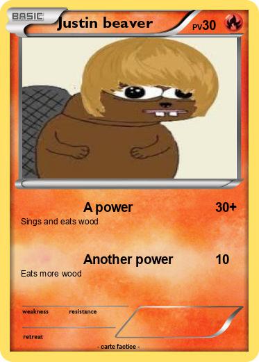 Pokemon Justin beaver