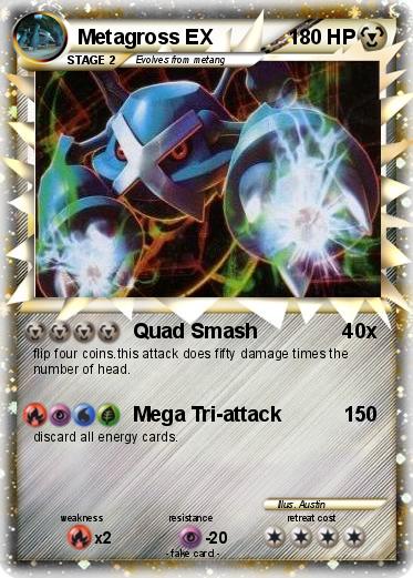 Pokemon Metagross EX