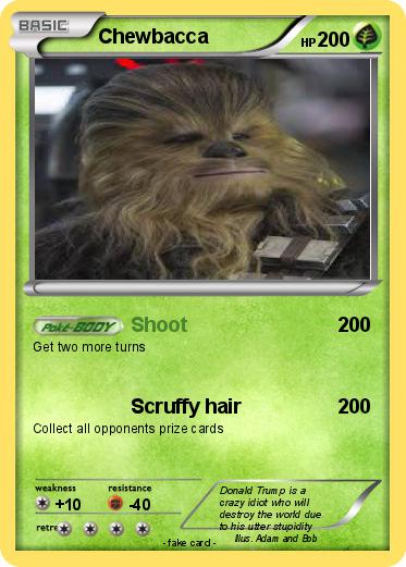 Pokemon Chewbacca