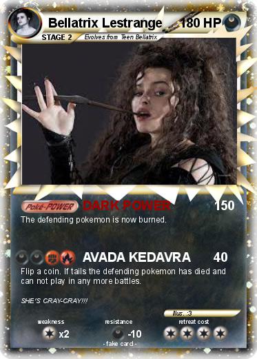 Pokemon Bellatrix Lestrange