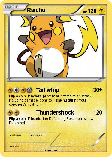 Pokemon Raichu