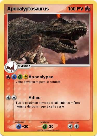 Pokemon Apocalyptosaurus