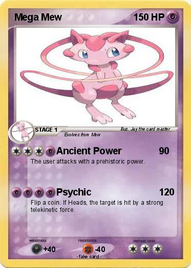 Pokemon Mega Mew