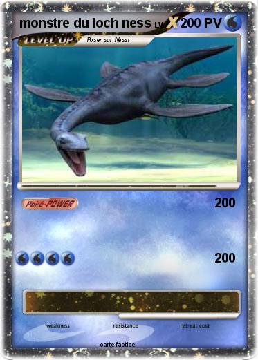 Pokemon monstre du loch ness