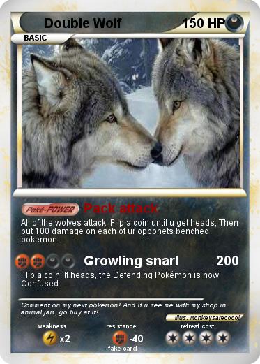 Pokemon Double Wolf