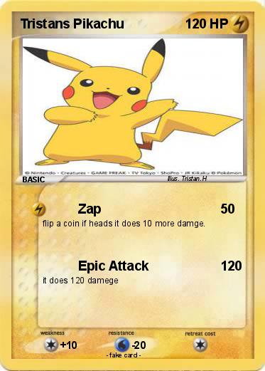 Pokemon Tristans Pikachu