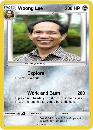 Pokemon Woong Lee
