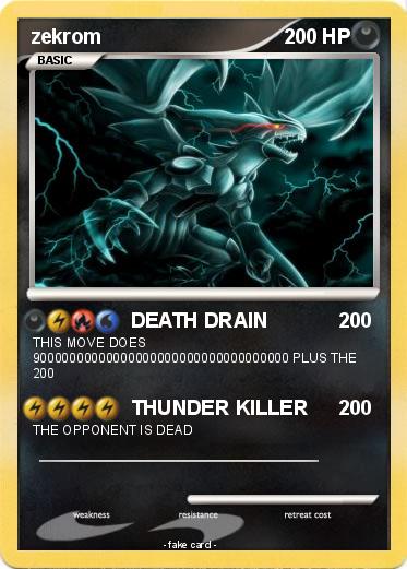 Pokemon zekrom