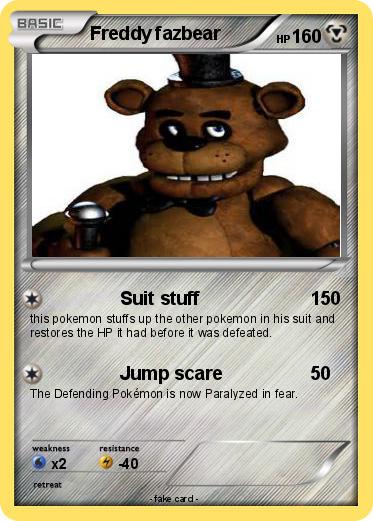Pokemon Freddy fazbear