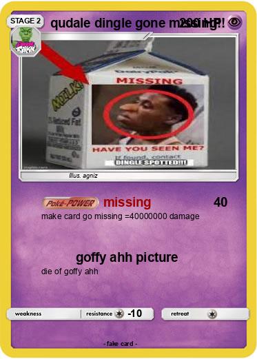 Pokemon qudale dingle gone missing!!