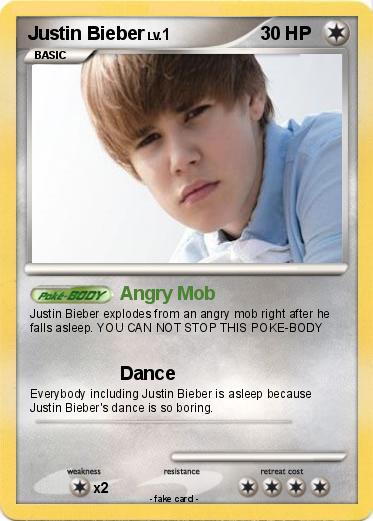 Pokemon Justin Bieber