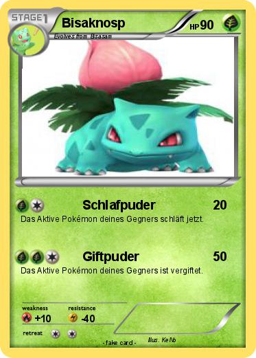 Pokemon Bisaknosp