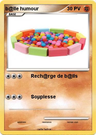 Pokemon b@lle humour