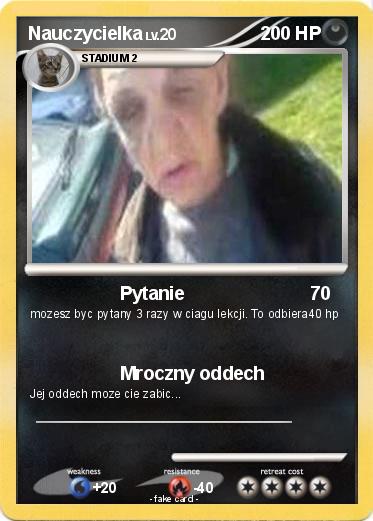 Pokemon Nauczycielka