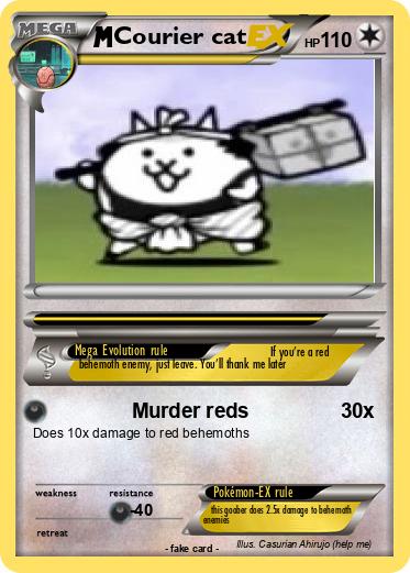 Pokemon Courier cat