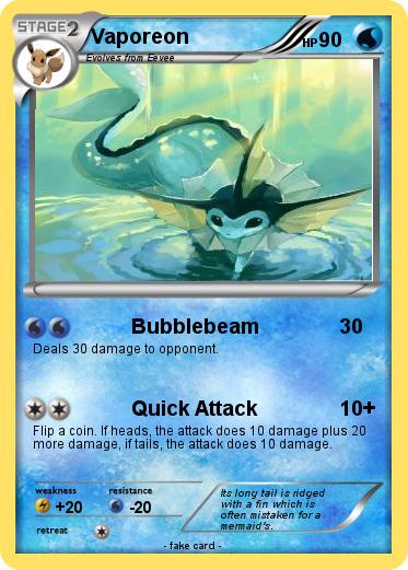 Pokemon Vaporeon