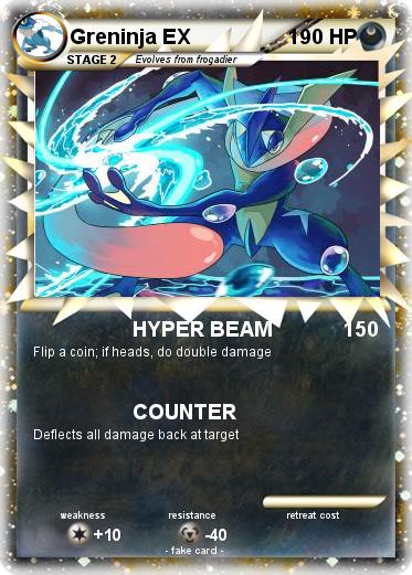 Pokemon Greninja EX