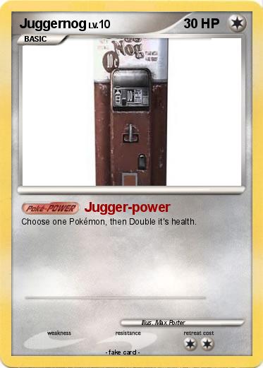Pokemon Juggernog