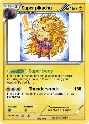 Pokemon Super pikachu