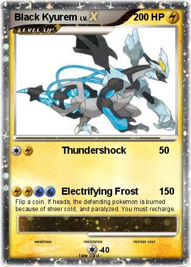 Pokemon Black Kyurem