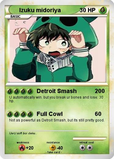 Pokemon Izuku midoriya