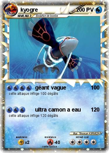 Pokemon kyogre