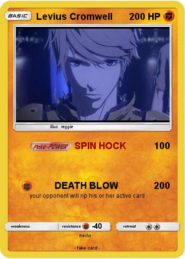 Pokemon Levius Cromwell