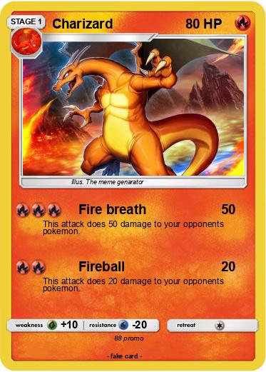 Pokemon Charizard
