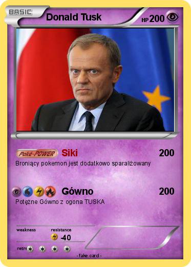 Pokemon Donald Tusk