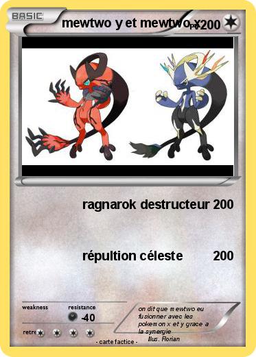 Pokemon mewtwo y et mewtwo x