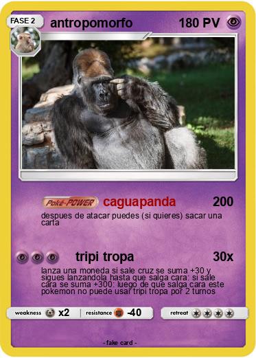 Pokemon antropomorfo