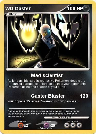 Pokemon WD Gaster