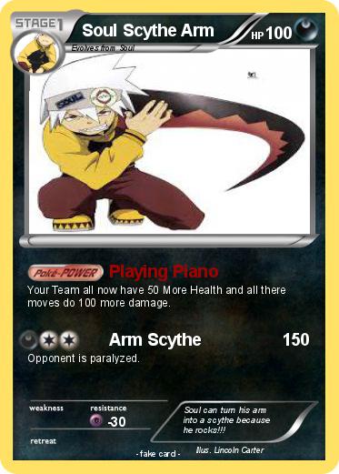 Pokemon Soul Scythe Arm