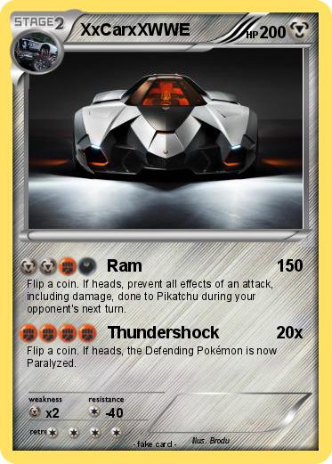 Pokemon XxCarxXWWE