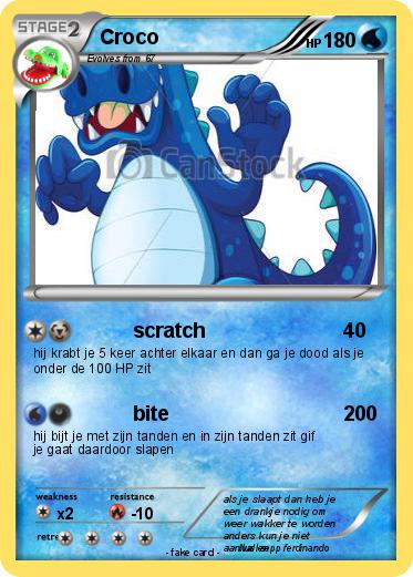 Pokemon Croco
