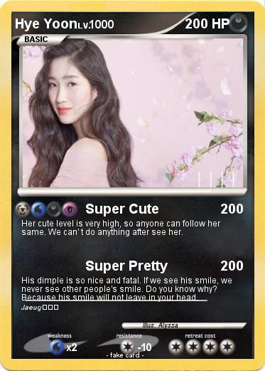 Pokemon Hye Yoon