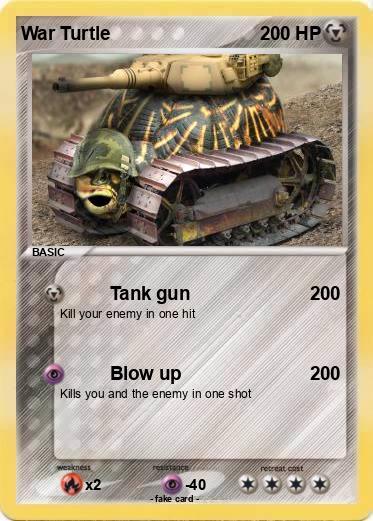 Pokemon War Turtle