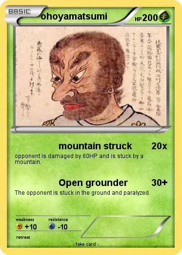 Pokemon ohoyamatsumi