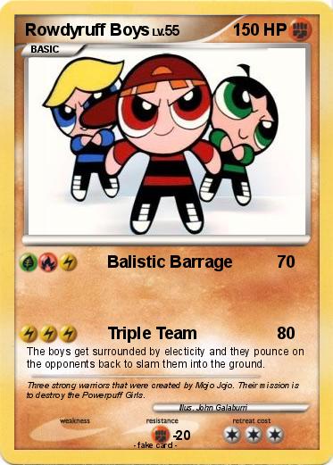 Pokemon Rowdyruff Boys