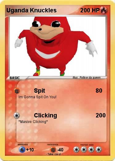 Pokemon Uganda Knuckles
