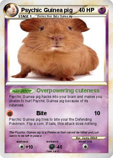 Pokemon Psychic Guinea pig
