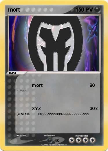 Pokemon mort                  
