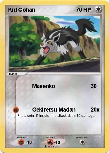 Pokemon Kid Gohan