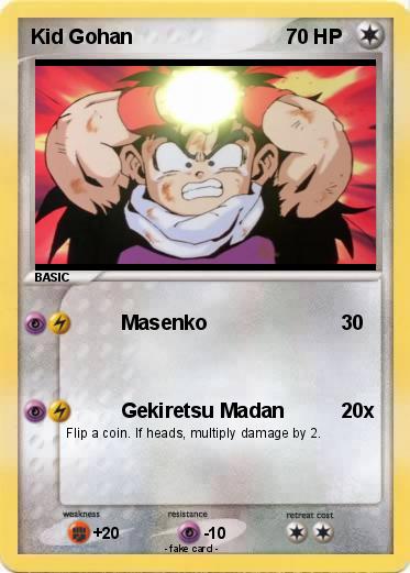 Pokemon Kid Gohan