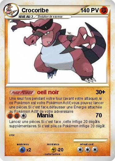 Pokemon Crocoribe