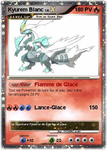 Pokemon Kyurem Blanc