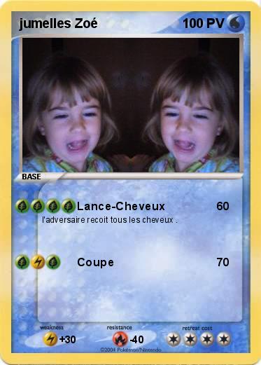 Pokemon jumelles Zoé