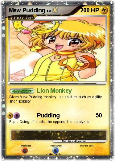 Pokemon Mew Pudding